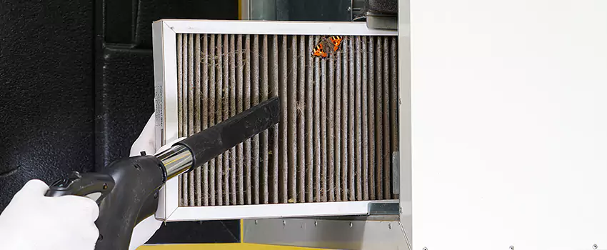 Clogged Air Duct Cleaning Process in High Point, NC