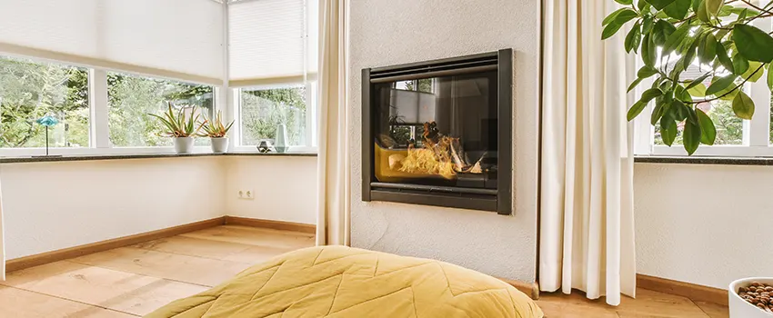 Residential Fireplace Ceramic Glass Installation in High Point, NC