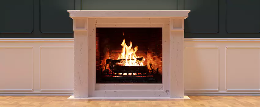 Open Flame Wood-Burning Fireplace Installation Services in High Point, North Carolina